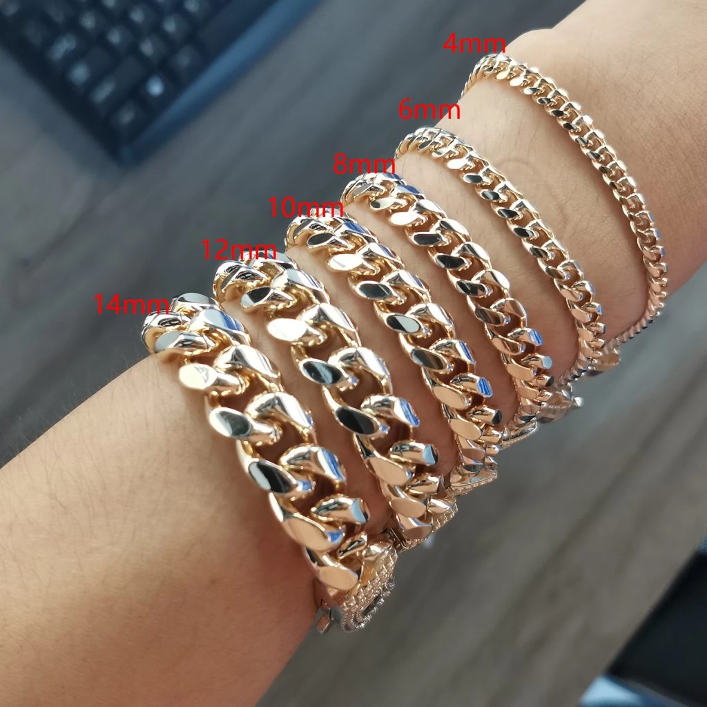 14k fashion men's and women's chains 4n6n8n10n12n14n16n trendy punk jewelry (2)