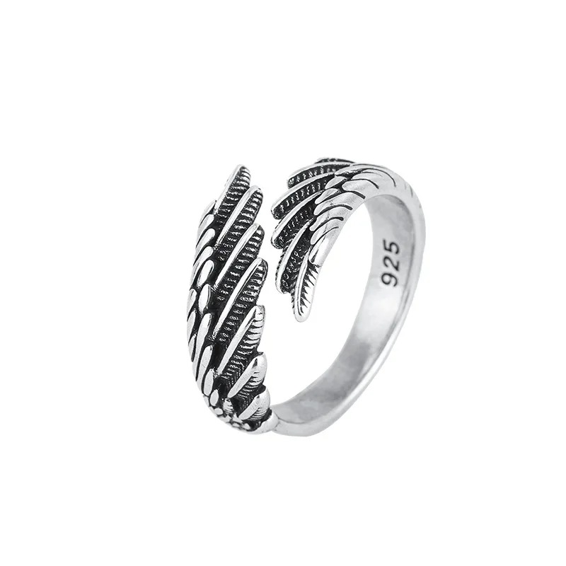 foxanry silver color rings fashion hip hop vintage (3)