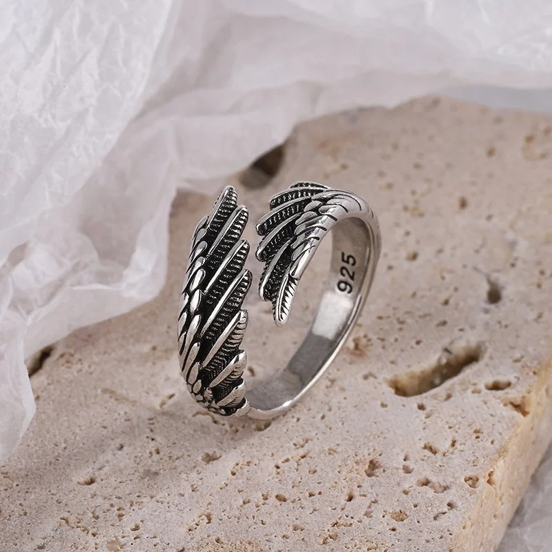 foxanry silver color rings fashion hip hop vintage (5)